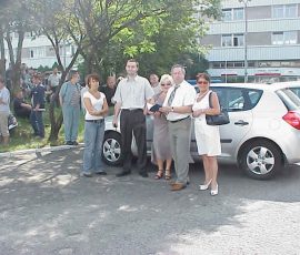 Słońce i miłe Panie podczas ćwiczeń